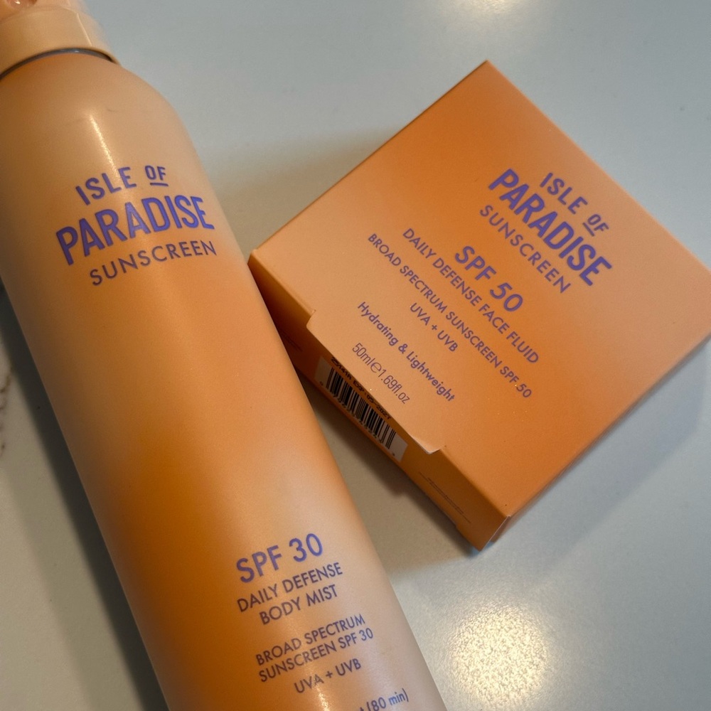Isle of Paradise Sunscreen Set